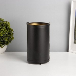 Фигурка светящаяся RISALUX «Ночной лес», LED-ночник, 3xААА, чёрный, 12x12x20.5 см