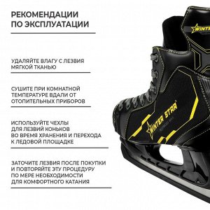 Коньки хоккейные Winter Star Advanced Way.