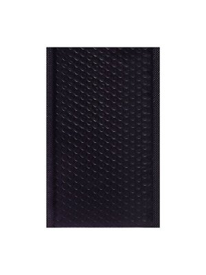 Набор конвертов с воздушно-пузырьковой плёнкой, 15x22 см, 30 штук, черные