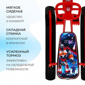 Снегокат «Тимка Спорт 2+ Галактический робот», ТС2+/ГР