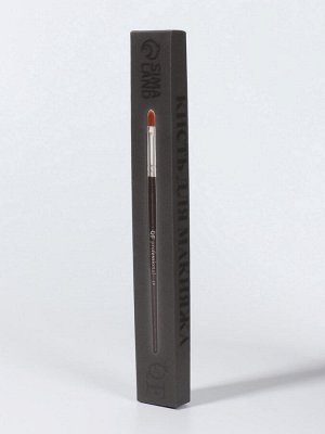 Кисть для макияжа PREMIUM, 15.8 см, чёрная
