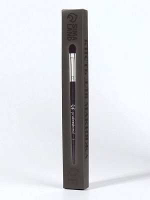 Кисть для макияжа PREMIUM, 17 см, чёрная
