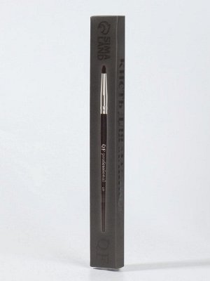 Кисть для макияжа PREMIUM, 17 см, чёрная