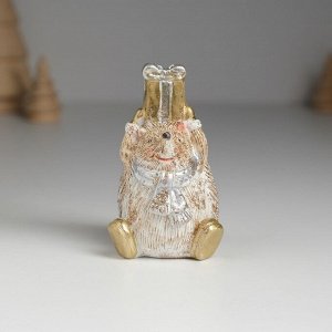 Фигурка полистоун «Ёжик коричневый», 4.8x4.5x8.2 см, МИКС
