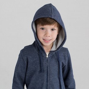 Комбинезон для мальчика, синий меланж