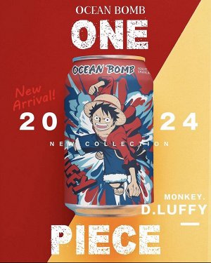 Лимонад со вкусом манго One Piece Ocean Bomb 330мл