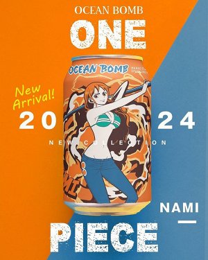 Лимонад со вкусом манго One Piece Ocean Bomb 330мл