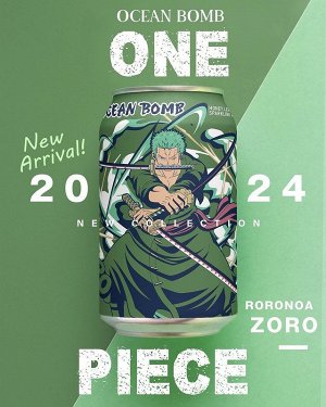 Лимонад со вкусом манго One Piece Ocean Bomb 330мл