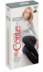 Колготки жен. Conte CASHMERE 250, nero