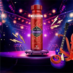 Олд Спайс Мужской дезодорант-спрей "Rockstar" 150 мл