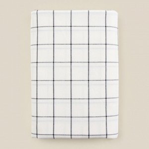 Простыня на резинке 1.5-спальная SL Home Cotton, 140x200+30 см, жатый хлопок