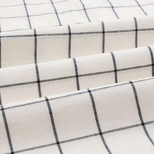 Простыня на резинке 1.5-спальная SL Home Cotton, 140x200+30 см, жатый хлопок