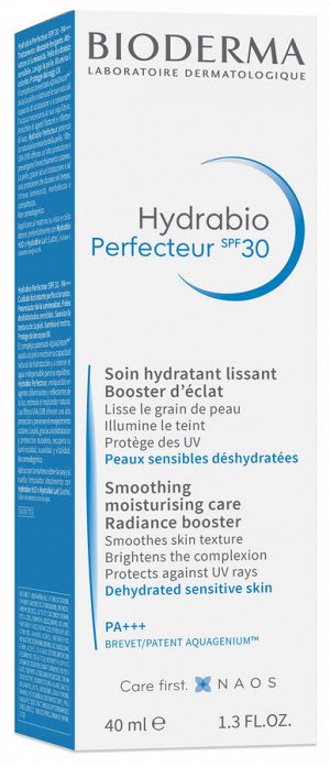 Биодерма Крем Перфектор SPF 30 БИОДЕРМА ГИДРАБИО 40мл Bioderma hydrabio