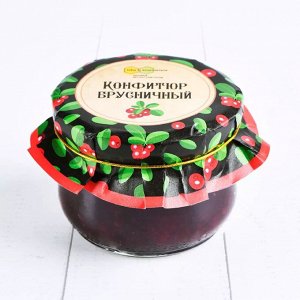 Конфитюр брусничный "Русский стиль" 260 гр., стекло