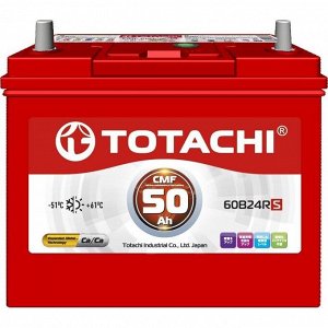 Аккумулятор Totachi CMF 60B24R, 50Ач, CCA 450А, необслуживаемый, арт. 90650