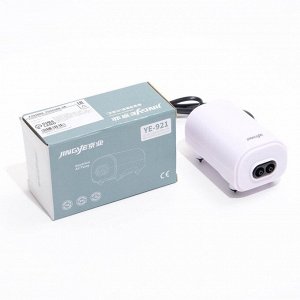 Компрессор для аквариума JINGYE YE-921, бесшумный, с регулировкой мощности, 2x3.4 л/мин, 3 Вт