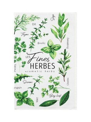 Набор кухонных полотенец Доляна Fines herbes, 35х60см-2шт, 100% хлопок