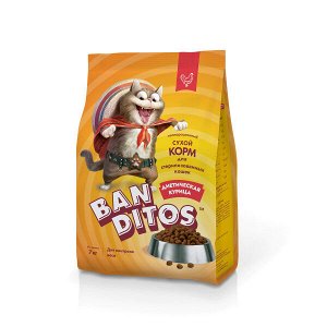 Banditos д/кош Adult д/кастр/стерил контроль веса Диетическая курица 7кг