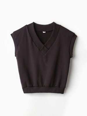 Жилет женский MINAKU: Casual Collection, цвет шоколад