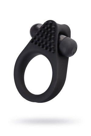 Виброкольцо на пенис A-Toys by TOYFA Brid, силикон, черный, 6,3, ? 3,1 см