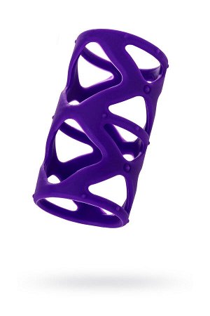 Насадка на пенис A-Toys by TOYFA Mank, силикон, фиолетовый, 7,5 см