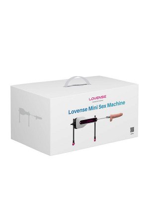 Секс-машина SM Mini Lovense, металл, белый, 31.6 см
