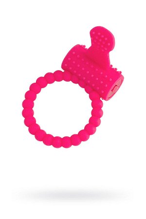 Эрекционное кольцо на пенис A-Toys by TOYFA Cion, силикон, розовый, ? 3,5 см