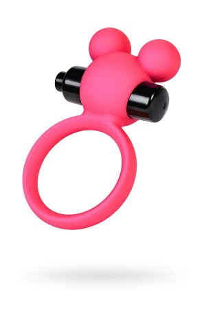 Виброкольцо на пенис A-Toys by TOYFA Pikle, силикон, розовое, 6,9 см, ? 3,1 см