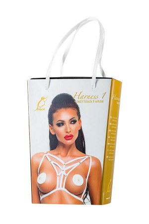 Портупея Me Seduce "Амазонка", белая, S/M