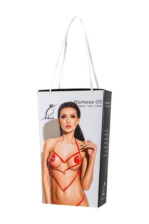 Портупея Me Seduce Queen of hearts Pure, черная, L/XL