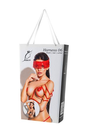 Портупея Me Seduce Queen of hearts Hussard, черная, L/XL