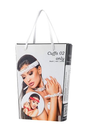 Манжеты Me Seduce Queen of hearts Arabesque, черные, OS