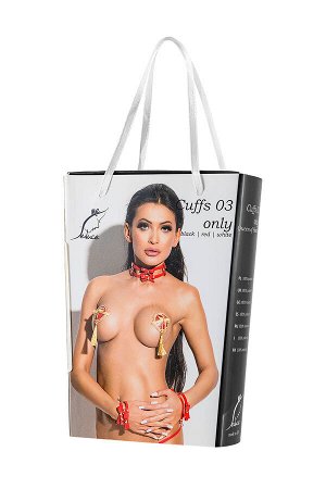 Манжеты Me Seduce Queen of hearts Bonita, черные, OS