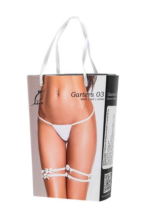 Подвязки Me Seduce Queen of hearts Bonita, красный, S/M