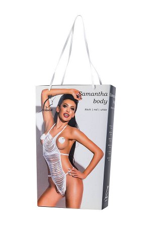 Боди Me Seduce Queen of hearts Samantha, белое, S/M