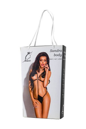 Боди Me Seduce Queen of hearts Sandra, белое, S/M