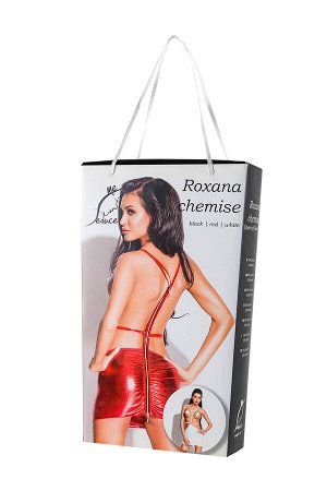 Платье Me Seduce Queen of hearts Roxana, wetlook, белое, L/XL