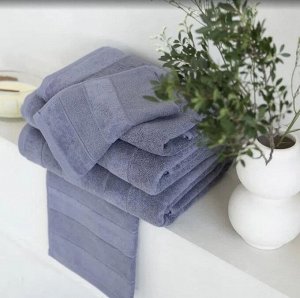 "Urban" Полотенце махровое 100х150см, цв.ирис, пл.600