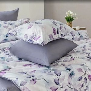 Комплект постельного белья "Мирра" евро, 50х70см, 70х70см, мако-сатин