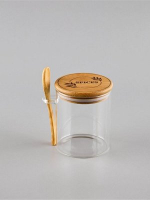 Банки для хранения сыпучих продуктов и круп Spices, 3 шт. по 420 мл