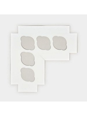 Коробка для капкейков «С любовью для тебя», 25x25x10 см