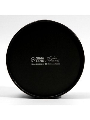Коробка для макарун, кондитерская упаковка тубус с окном, For you 12 х 12 х 5 см