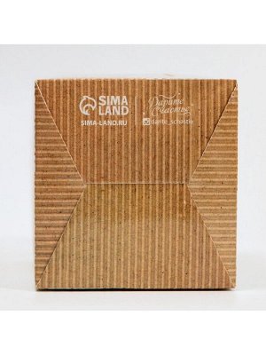 Коробка для капкейков, кондитерская упаковка, 1 ячейка «Сюрприз внутри», 9 х 9 х 11 см