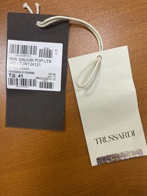 КЕДЫ TRUSSARDI, 40р(26) Б/У
