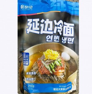 Гречневая холодная лапша Нэнмен YANBIAN, 340 гр. (Корея)