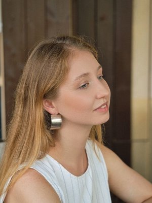 Гарнитур 2 предмета: кулон, серьги «Капли» таяние, цвет золото