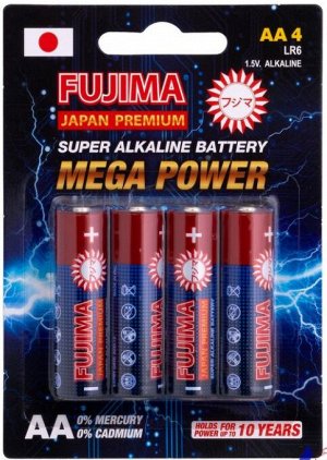 Батарейка "FUJIMA" тип AA (уп-ка 4шт.) цена за упаковку