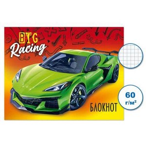 Блокнот 70х90 мм 16л клетка "Авто 1" Бс16/5-1 Гранит