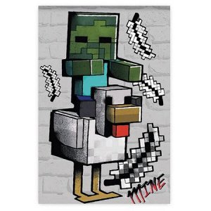 Блокнот А7 40л клетка "My Game" 65х98мм 77280 Centrum