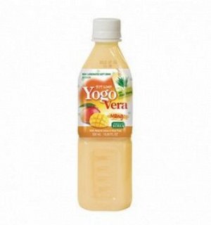 Напиток  "Yogovera Мango" (алоэ+манго) 500мл